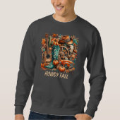 Sweatshirt Chandail de sudation d'automne Howdy (Devant)