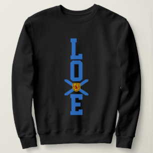 Sweatshirt Chandail du drapeau d'amour de la Nouvelle-Écosse