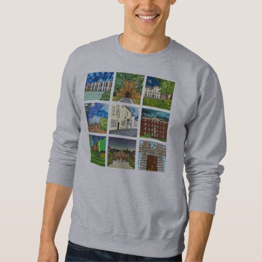 Sweatshirt Chandail d'universités de Durham (Bailey) (Devant)
