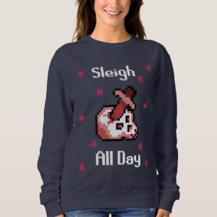 Sweatshirt Chandail laid Runescape de Noël des femmes
