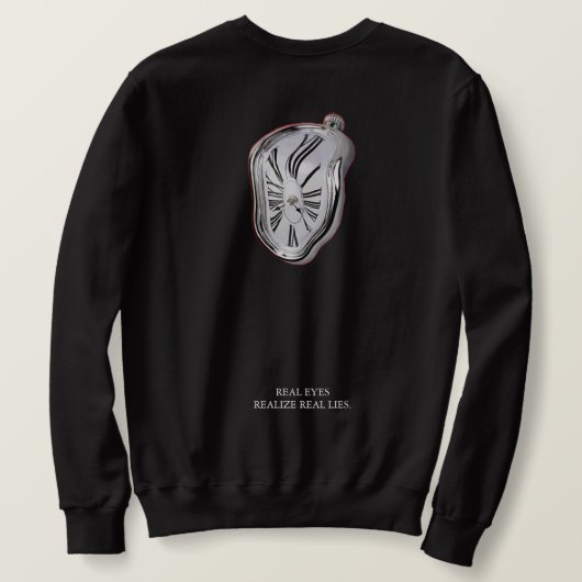 Sweatshirt Chandail noir de GENÈSE (Design dos)