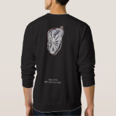 Sweatshirt Chandail noir de GENÈSE (Dos)