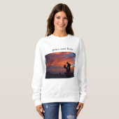 Sweatshirt Chandail photo personnalisé (Devant entier)