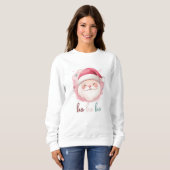 Sweatshirt Chandail tendance Ho Ho Ho (Devant entier)
