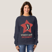 Sweatshirt Chandail unisexe de mars Sacramento Crewneck des (Devant entier)