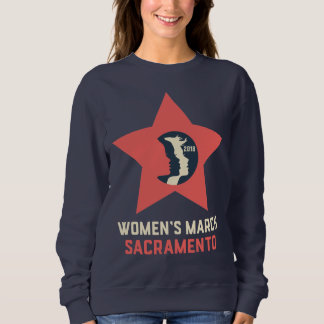 Sweatshirt Chandail unisexe de mars Sacramento Crewneck des