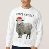 Sweatshirt Chandails laids de Noël (Devant)