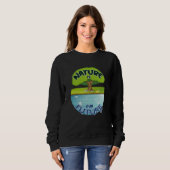 Sweatshirt Changement climatique Future Planète Terre CO2 Idé (Devant entier)