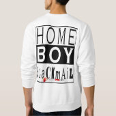 Sweatshirt Chantage de GARÇON À LA MAISON (trop de la vidéo (Dos)