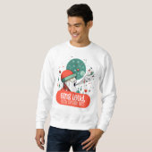 Sweatshirt - Chantez fort, diffusez la joie de Noë (Devant entier)