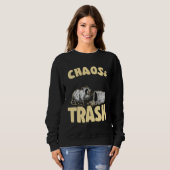 Sweatshirt Chaos & Trash Garbage Panda  Raccoon  1 (Devant entier)