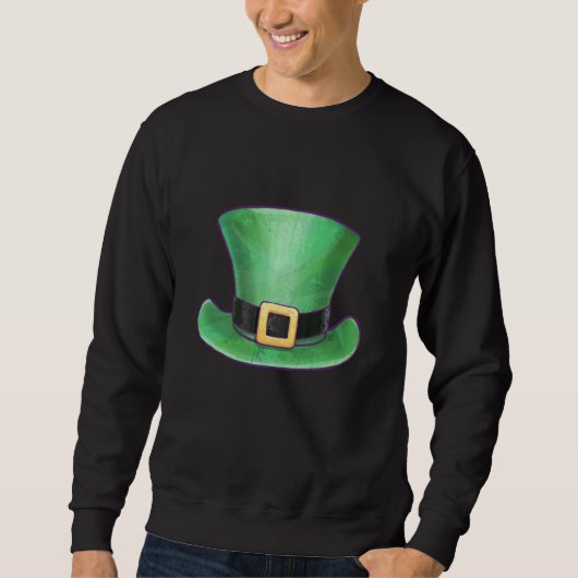 Sweatshirt Chapeau de la Saint Patrick (Devant)