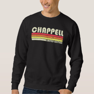 Sweatshirt Chappell Surnom Retro Vintage 80s Anniversaire Reu