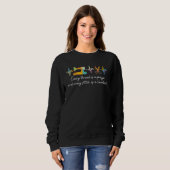 Sweatshirt Chaque Fil Est Une Prière Et Chaque Point Est Un C (Devant entier)