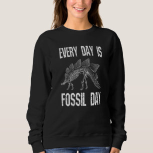 Sweatshirt Chaque Jour Est Le Cool Du Jour Fossile Dinosaure 