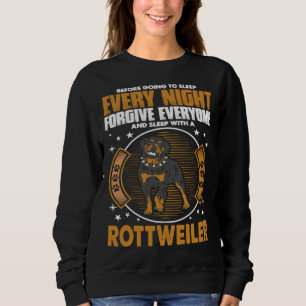 Sweatshirt Chaque Nuit Pardonnez À Tout Le Monde De Dormir Av