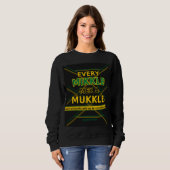 Sweatshirt Chaque petite chose fait une grande différence (Devant entier)