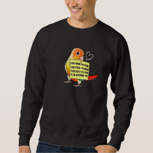 Sweatshirt Chaque repas de collation ou bouchée I ananas Perr