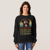 Sweatshirt Chaque Snack Que Vous Faites Havanais Chien Maman  (Devant entier)