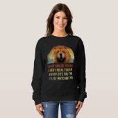 Sweatshirt Chaque Snack Vous Faites Chow Chow Chien Maman Chi (Devant entier)