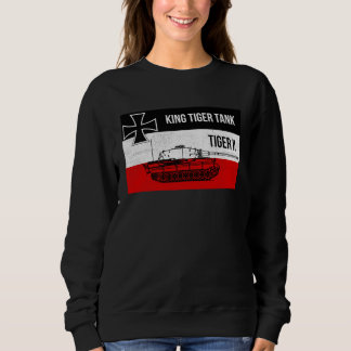 Sweatshirt Char de combat Roi Tigre Königstiger Panzer Infant