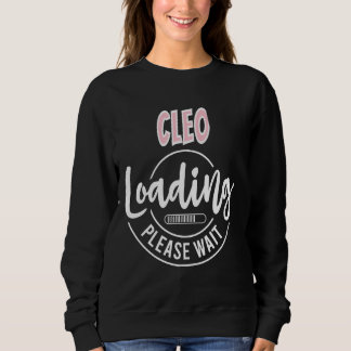 Sweatshirt Chargement Clé Personnalisé Baby shower Fun I