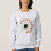 Sweatshirt Chargement de caféine (Devant)