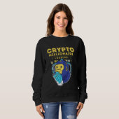 Sweatshirt Chargement de Crypto Millionaire (Devant entier)