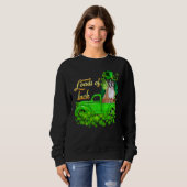 Sweatshirt Charges De Camion Boxer St Patrick Jour S (Devant entier)