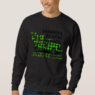 Sweatshirt Charges De Chuck Buffalo Plaid Camion Shamrock St