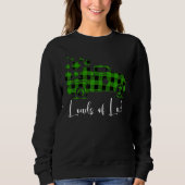Sweatshirt Charges De Chuck Jour de la St Patrick Shamro De R (Devant)