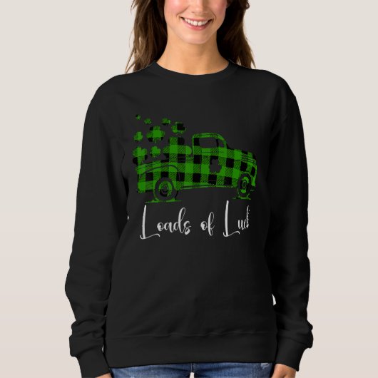 Sweatshirt Charges De Chuck Jour de la St Patrick Shamro De R (Devant)