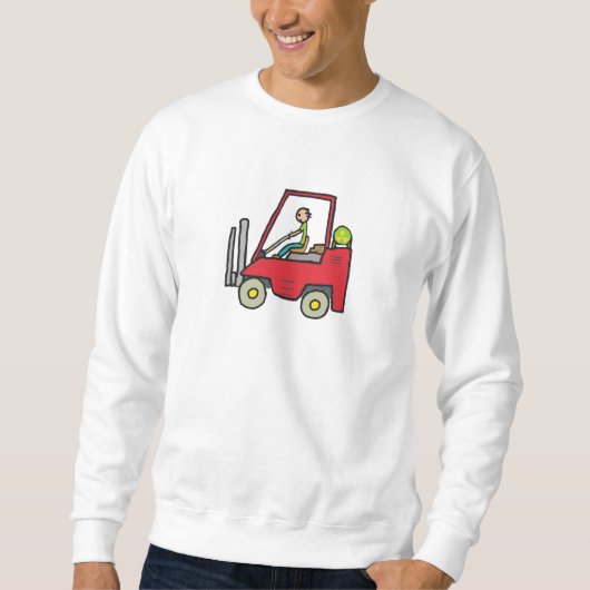 Sweatshirt Chariot élévateur à fourche (Devant)