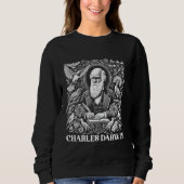 Sweatshirt Charles Darwin Évolution Darwinisme Science (Devant)