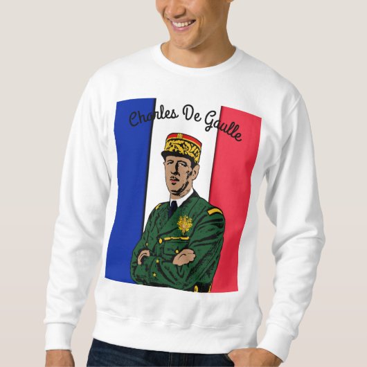 Sweatshirt Charles de Gaulle (Devant)