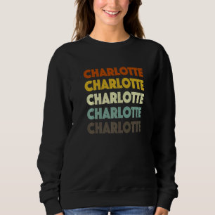 Sweatshirt Charlotte North Carolina American Nc Usa Maison