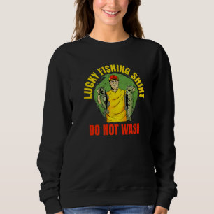 Sweatshirt Charme Chanceux Pour Les Pêcheurs Et Les Pêcheurs