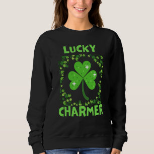 Sweatshirt CHARMEUR CHANCEUX Pour la Saint-Patrick