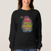 Sweatshirt Charms Blow Pop What A Melon Broken Background (Devant)
