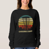 Sweatshirt Chasing Chains Disc Golf Hobby Golfer Activities (Devant)