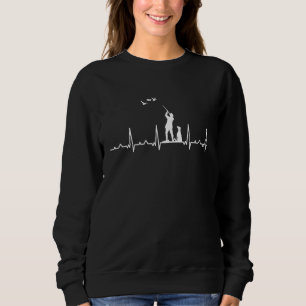 Sweatshirt Chasse au canard Chasseur de sauvagine Coeur