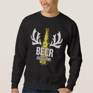 Sweatshirt Chasse au cerf masculin de la saison des bières