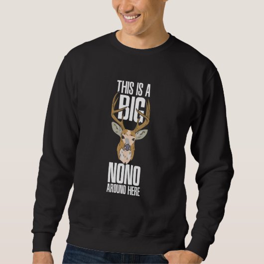Sweatshirt Chasse aux cerfs (Devant)