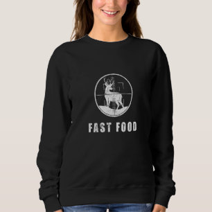 Sweatshirt Chasse aux cerfs Chasseur Saison Restauration rapi