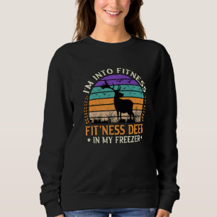 Sweatshirt Chasse aux cerfs Je suis dans la condition physiqu