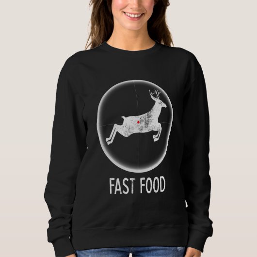 Sweatshirt Chasse aux cerfs T Hunter Restauration rapide (Devant)