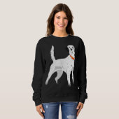 Sweatshirt Chasse aux oiseaux Chien Anglais Setter Formation (Devant entier)