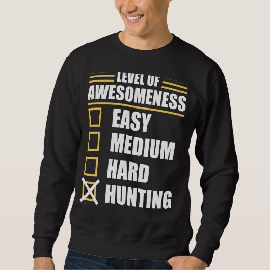 Sweatshirt Chasse Chasse Chasse (Devant)