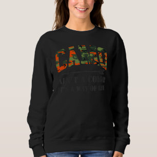 Sweatshirt Chasse Chasse Chasse Deer Camo N'a pas une couleur