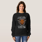 Sweatshirt Chasse De Cochon Cochon Sus Cerf Chasse Il Prend D (Devant entier)
